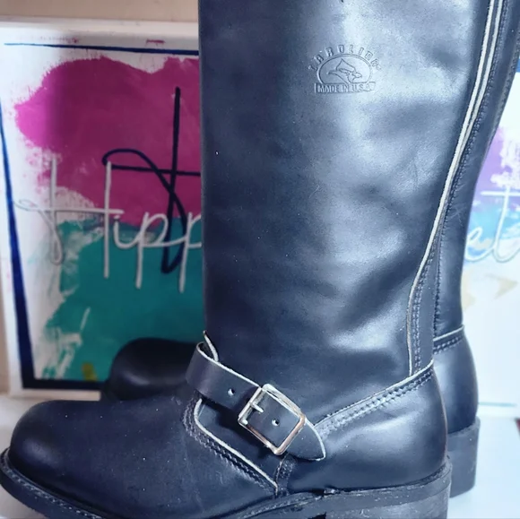 Men's Moto Boots - Picture 6 of 12